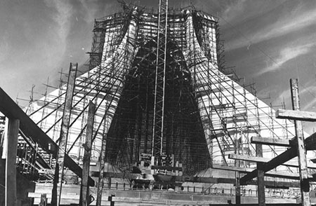 عکس مراحل ساخت برج ميدان شهياد آزادي